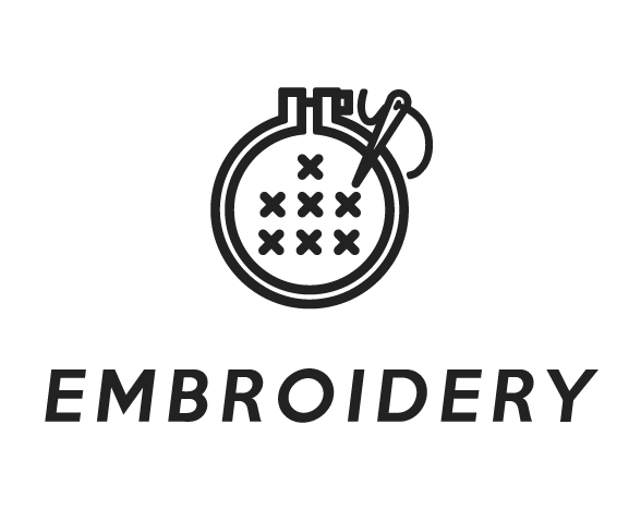 Embroidery Black