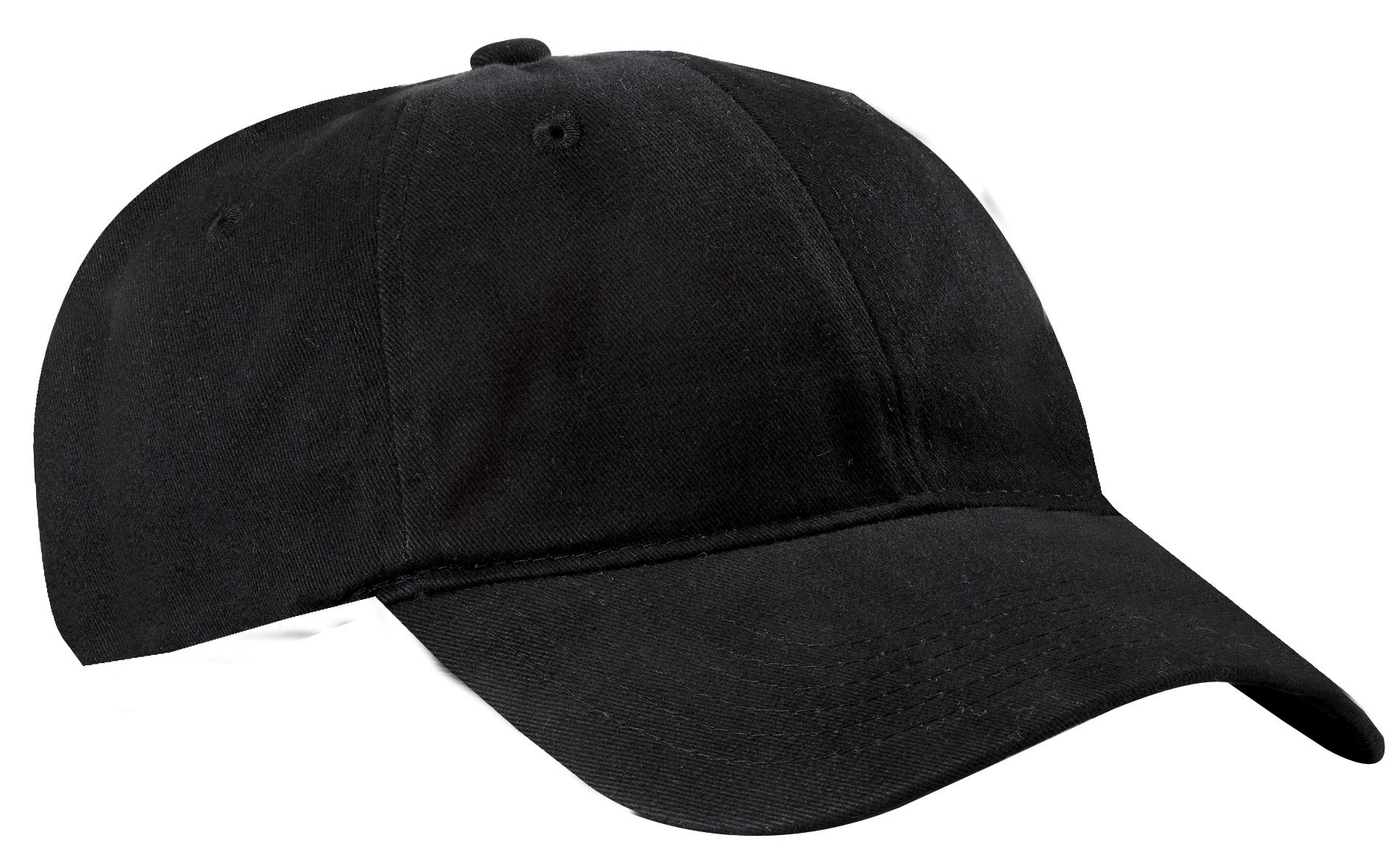 CP Hat Frt Black