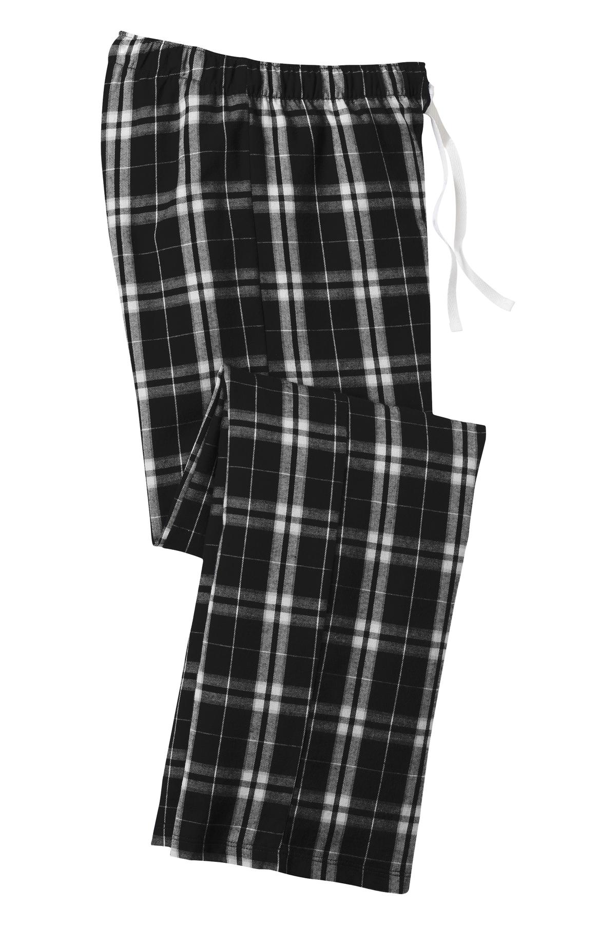 District Women’s Flannel Plaid Pant. DT2800 – Dynasty Custom