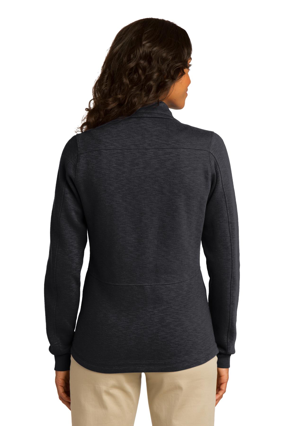 Port Authority Ladies Slub Fleece Full-Zip Jacket. L293 – Dynasty Custom