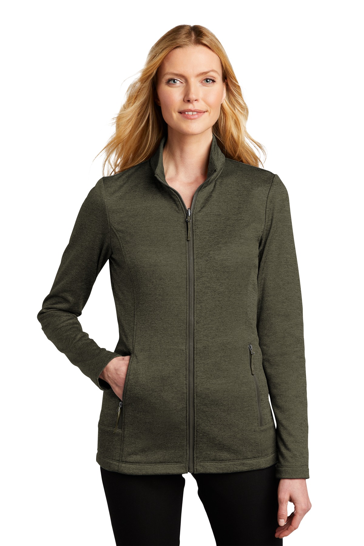 Fitted model women`s long jacket with hood and zip fastening -  Baduglobal.com | Long jackets for women, Winter jackets, Parka women