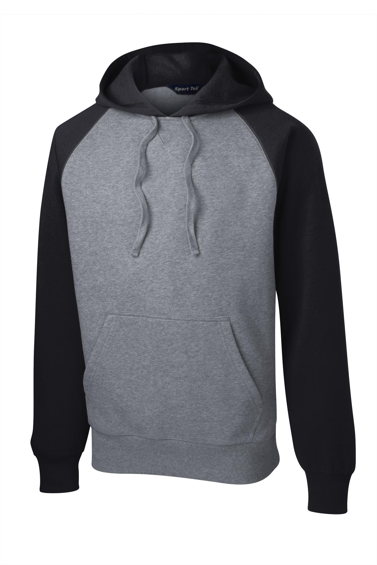 Sport-Tek Raglan Colorblock Pullover Hooded Sweatshirt. ST267 – Dynasty ...